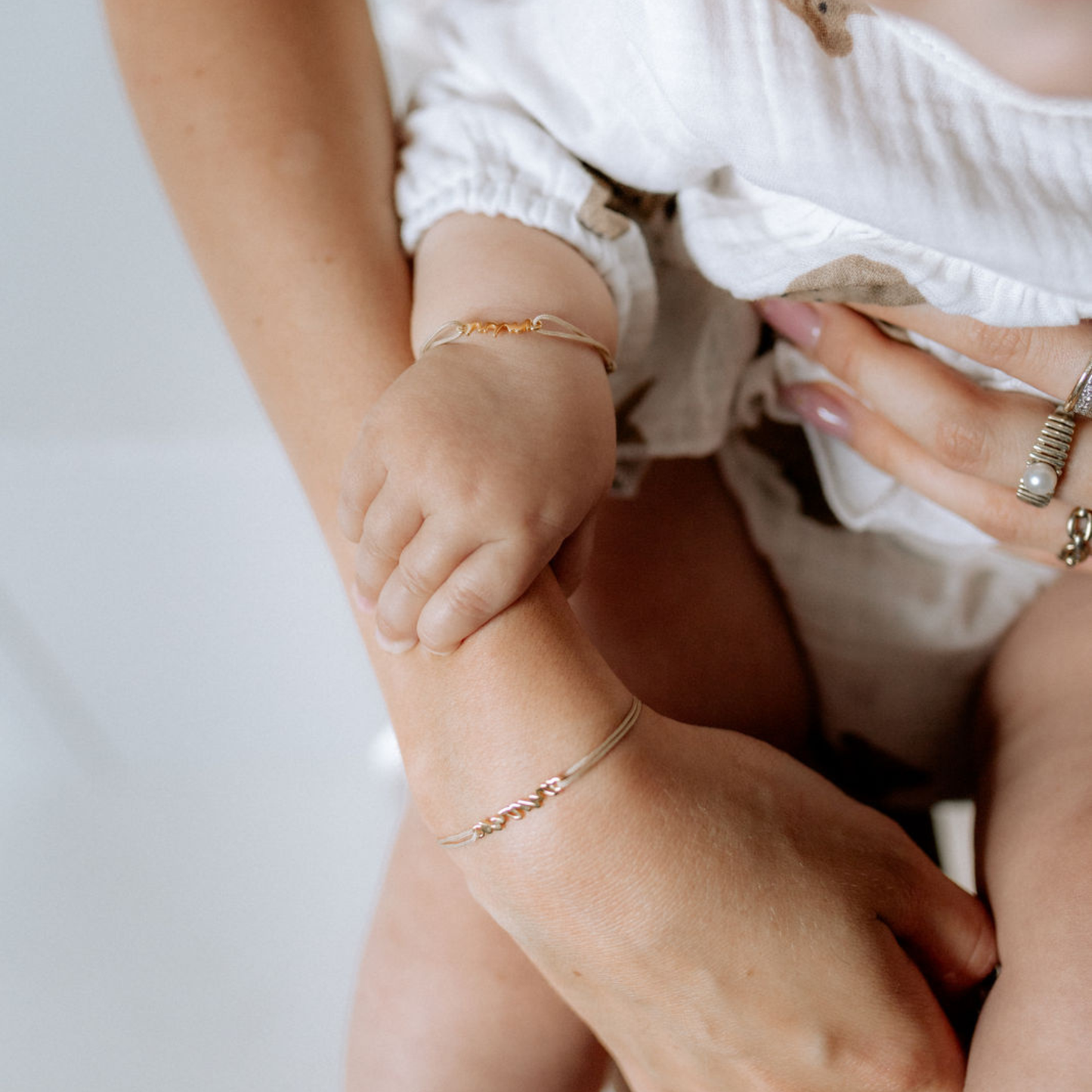 MAMA + MINI / Banhado a ouro