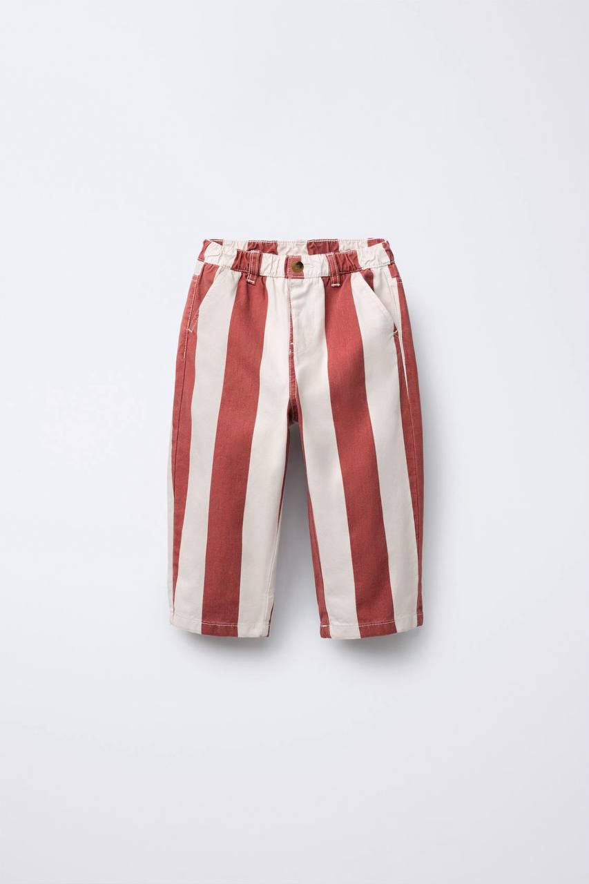 Calças de Sarja ‘Stripee’